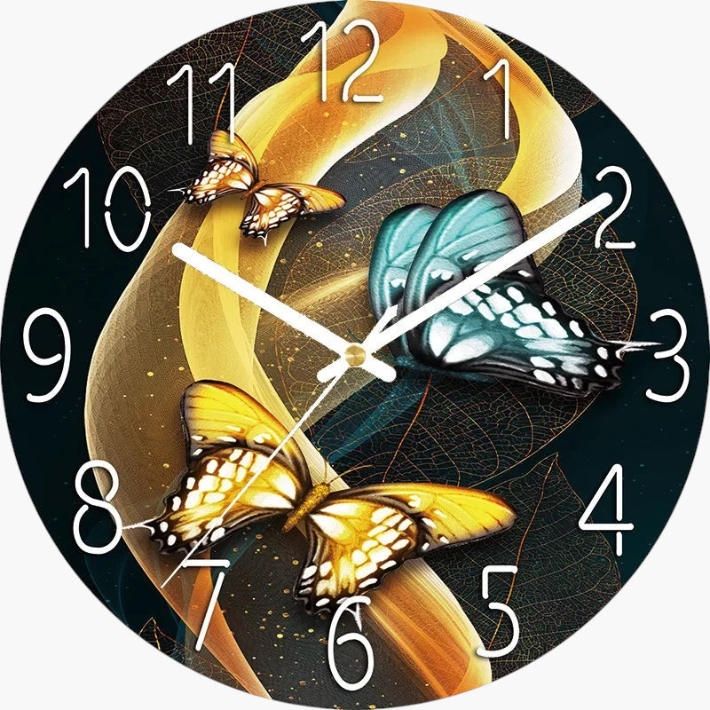 Horloge murale verre onirique 30 cm