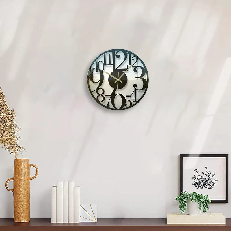 Horloge murale design silencieuse Image