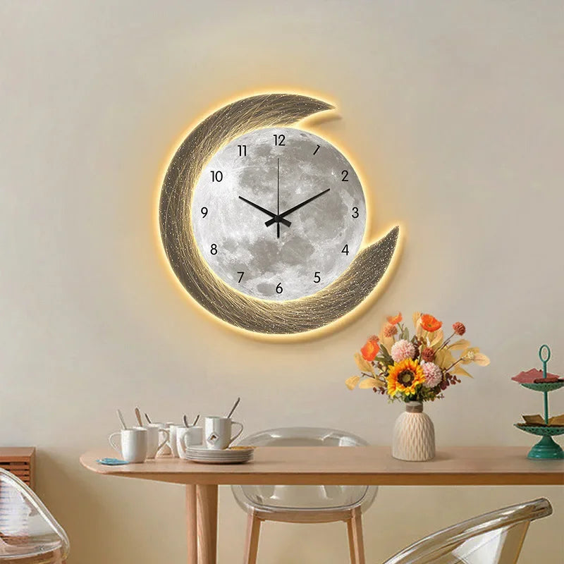 Grande horloge murale led
