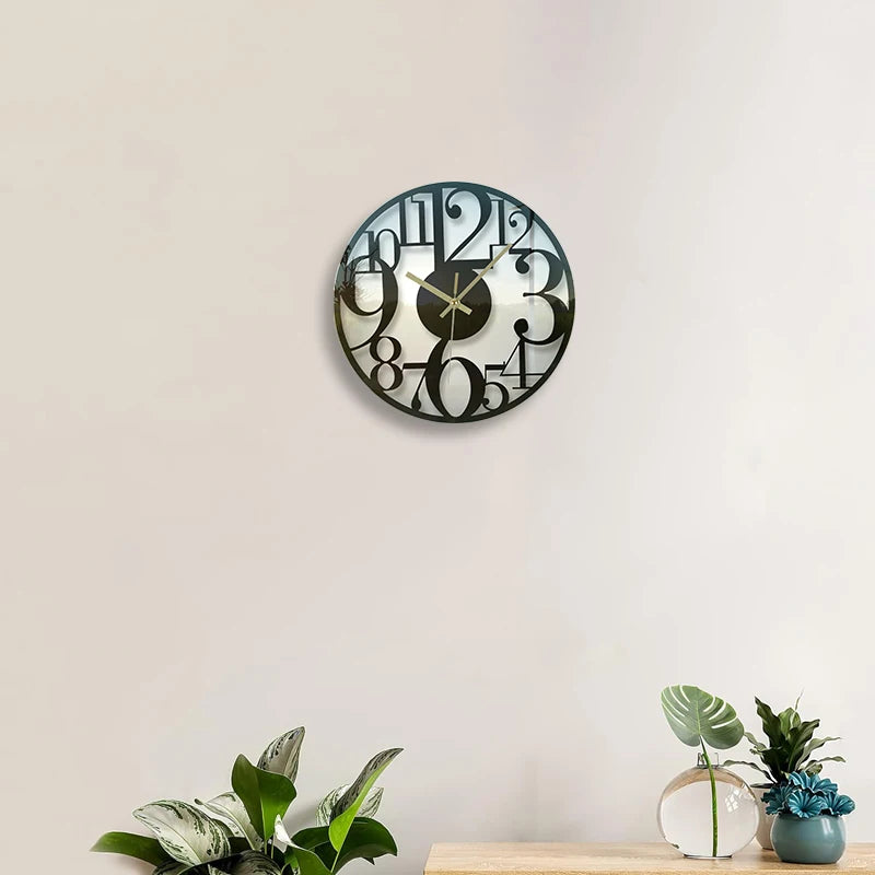 Horloge murale design silencieuse