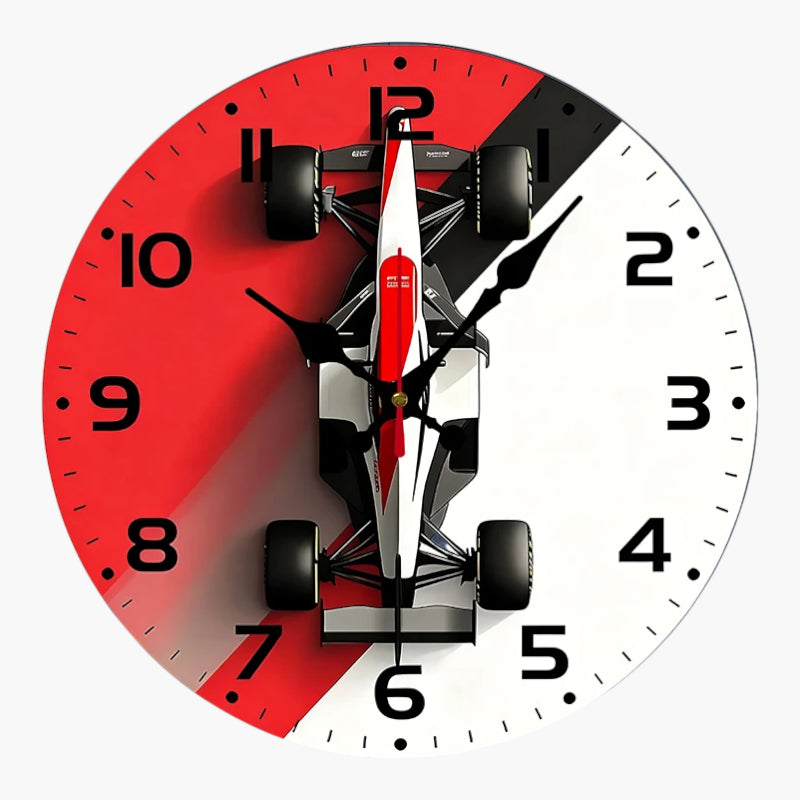 Horloge murale voiture 25 cm