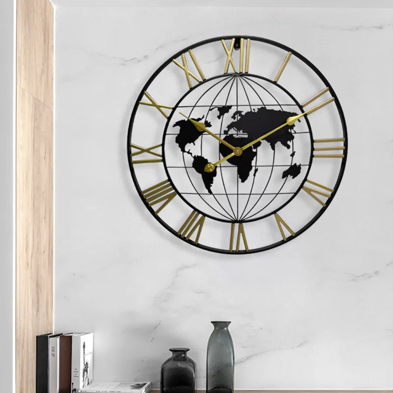 Horloge murale industrielle 60 cm