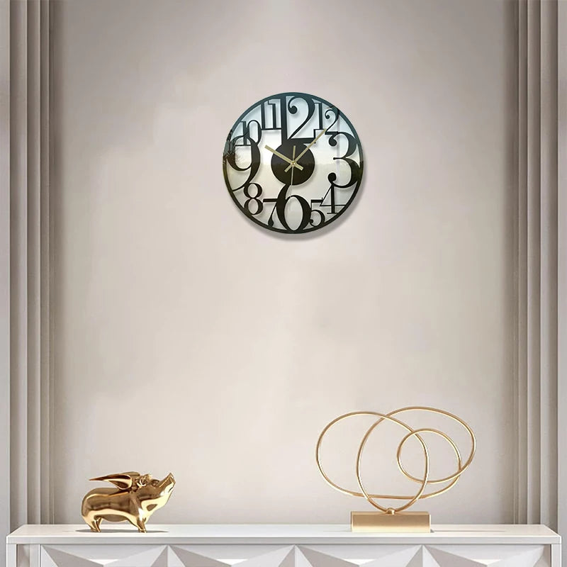 Horloge murale design silencieuse