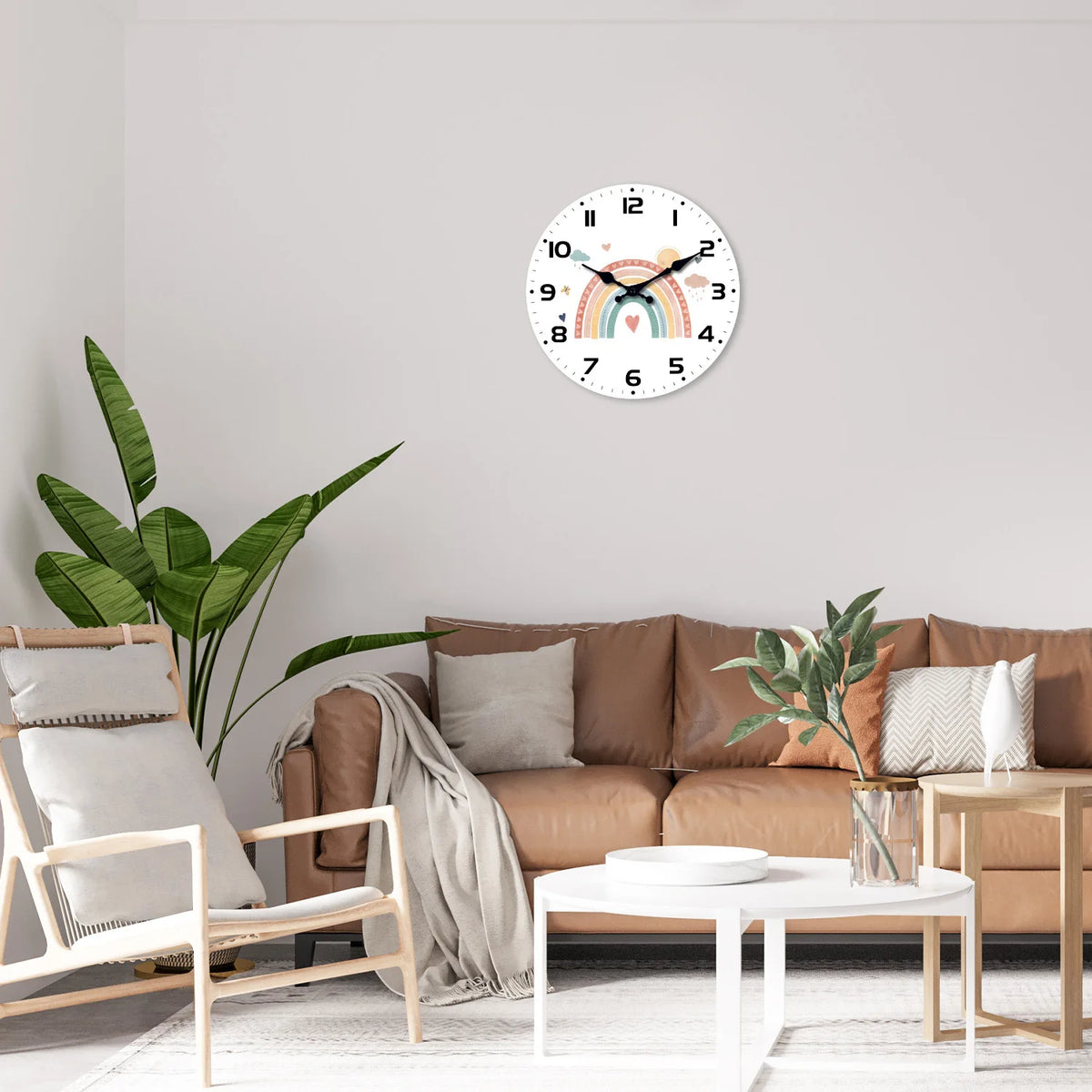 Horloge murale bohème