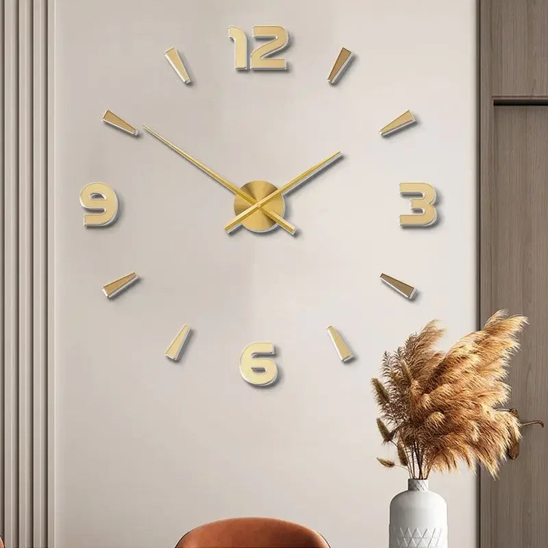 Horloge adhesive murale