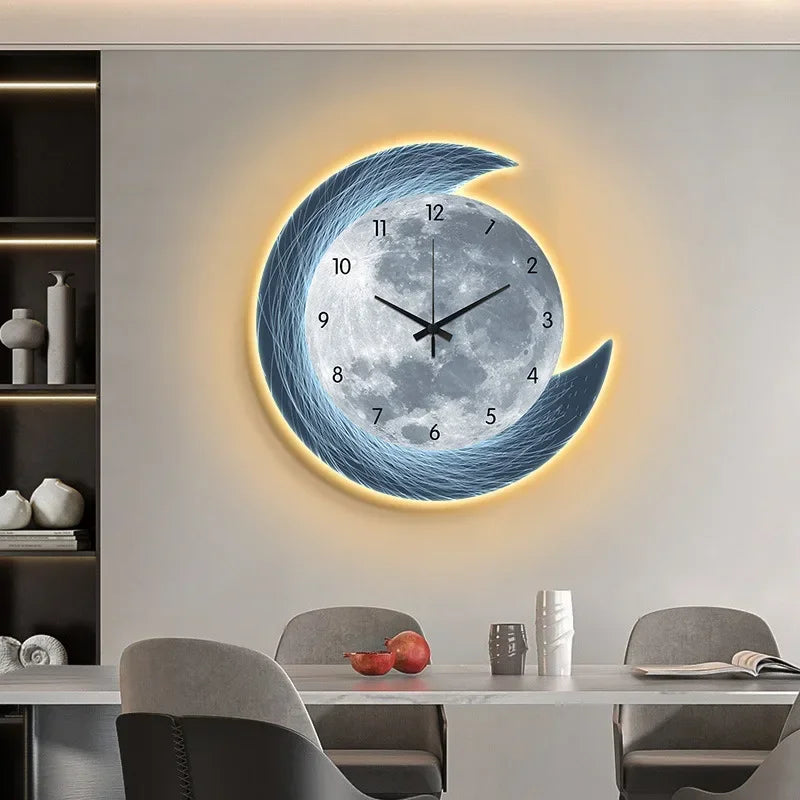 Grande horloge murale led