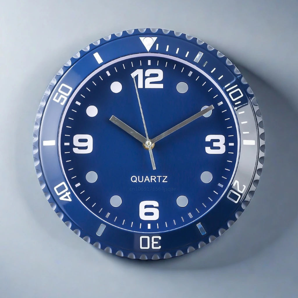 Horloge murale montre