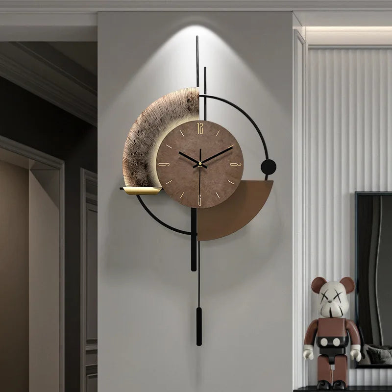 Horloge murale design 80 cm