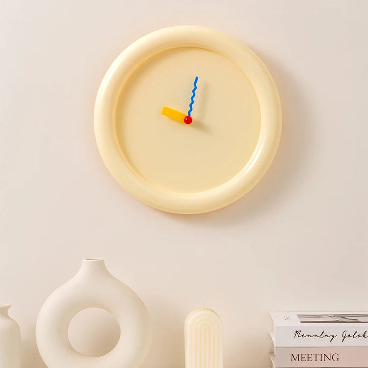 Horloge murale colorée 30 cm