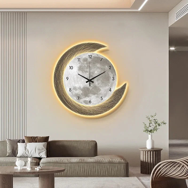 Grande horloge murale led