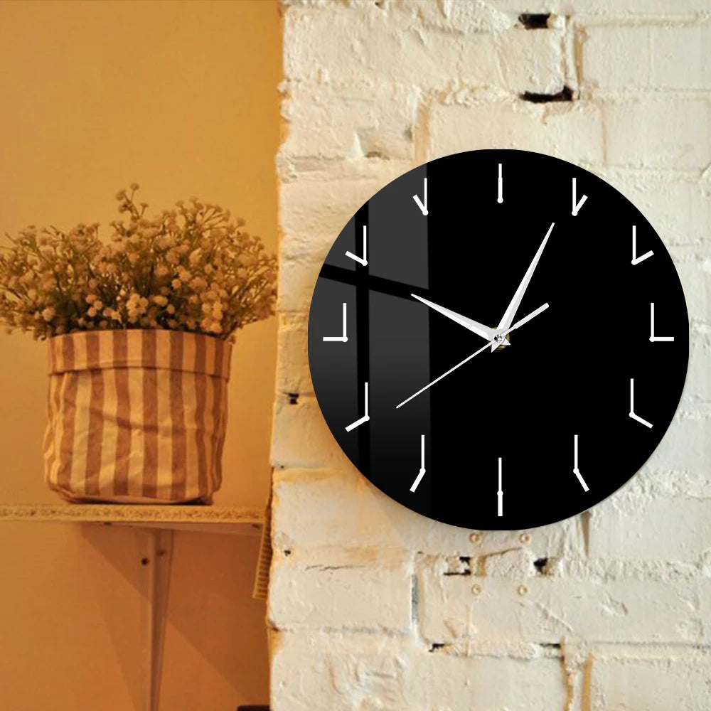 Horloge murale sans chiffre