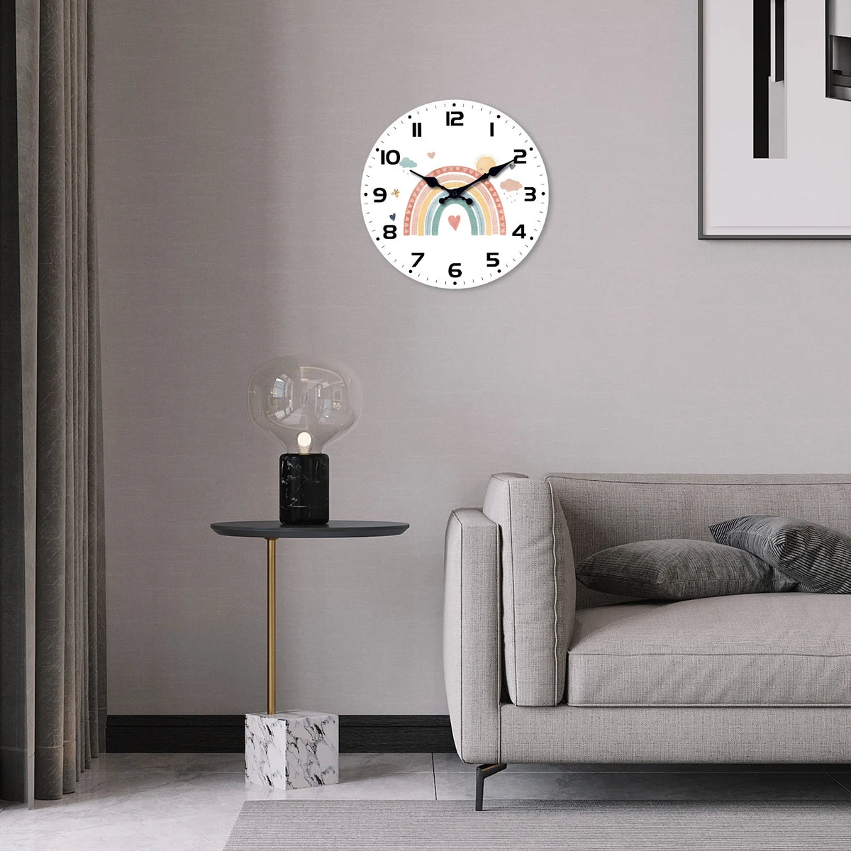 Horloge murale bohème