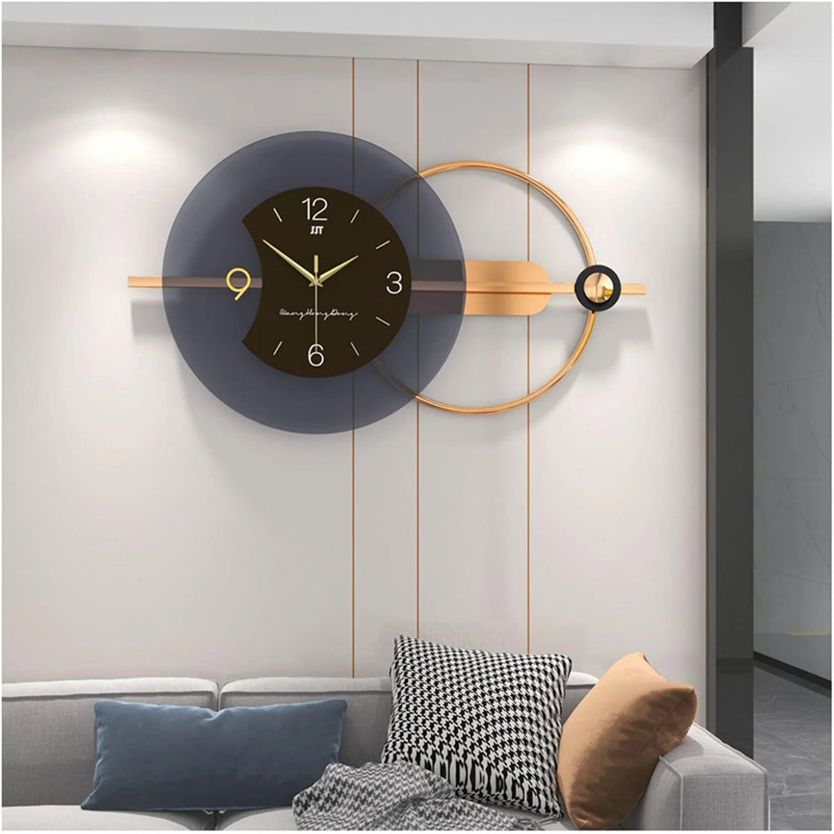 Grande horloge murale originale