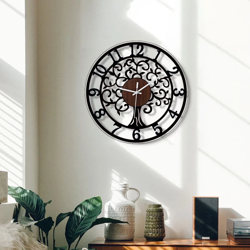 Horloge murale arbre de vie