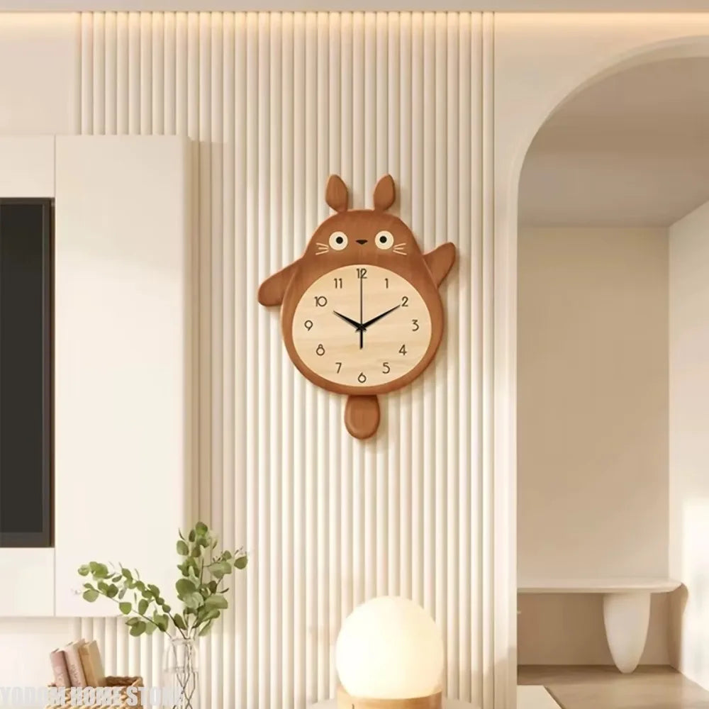 Horloge murale animaux