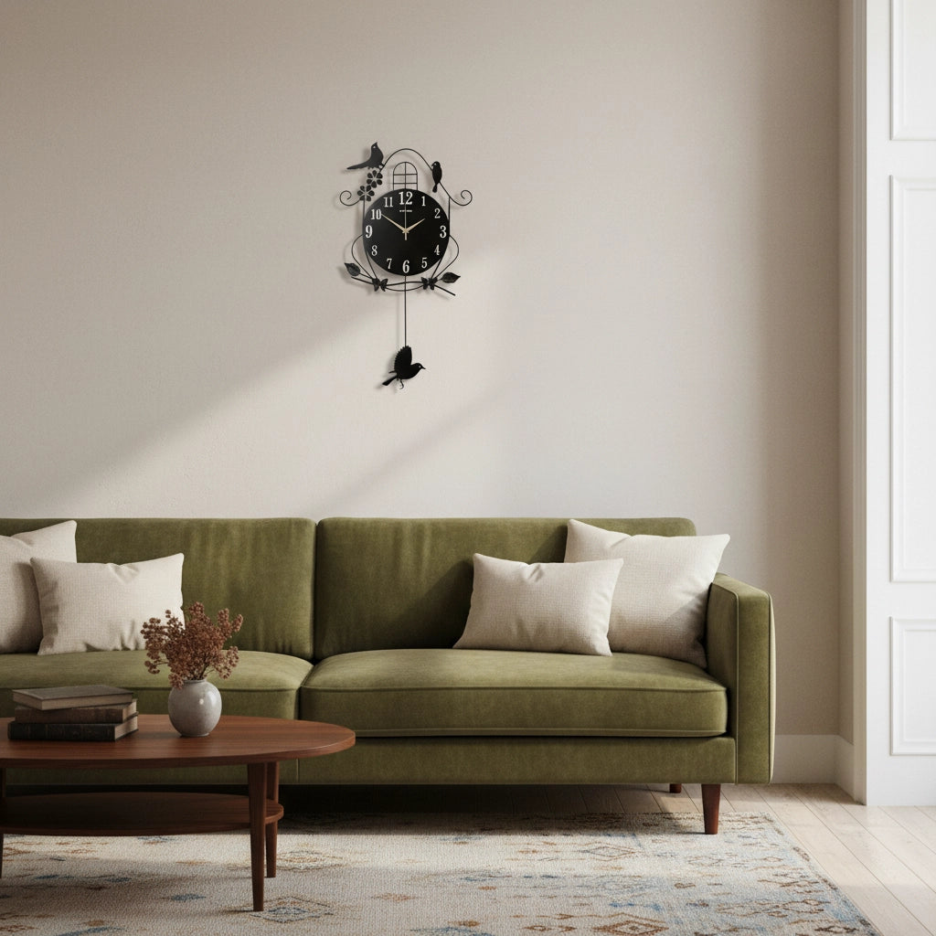 Grande horloge murale 70 cm Image