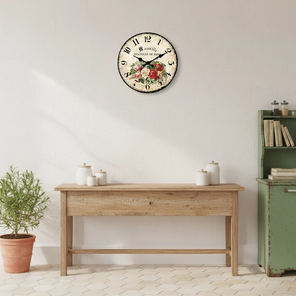 Grande horloge murale retro Image