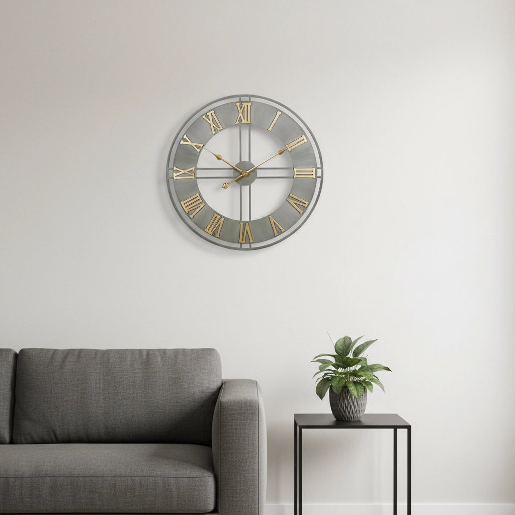 Horloge murale 60 cm silencieuse