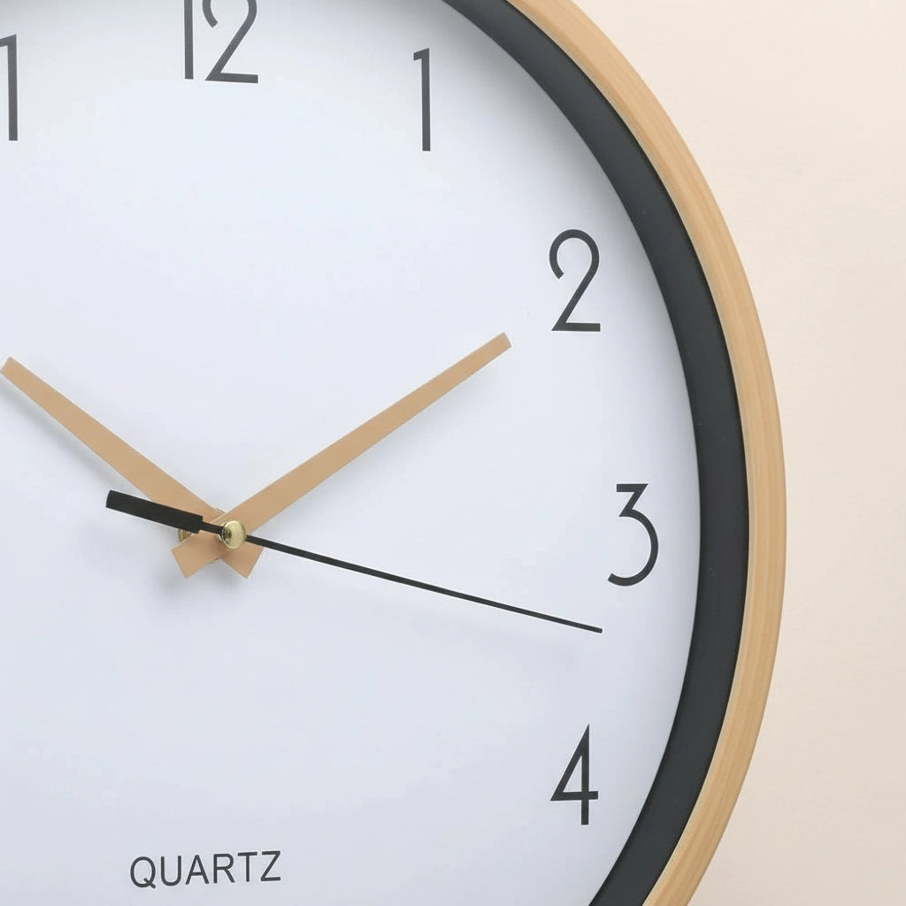 Horloge murale à quartz