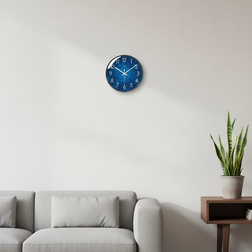 Horloge murale abyssale silencieuse Image