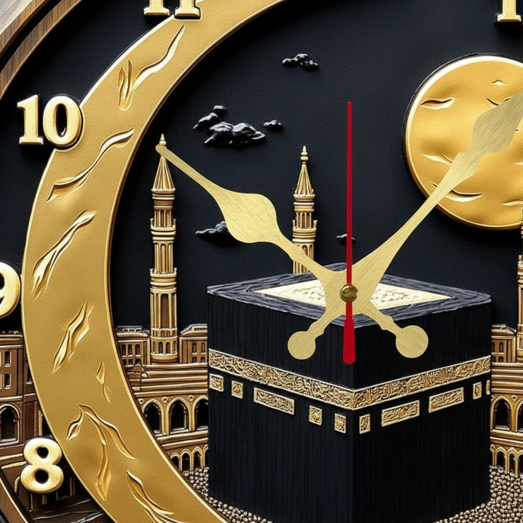 Horloge murale arabe