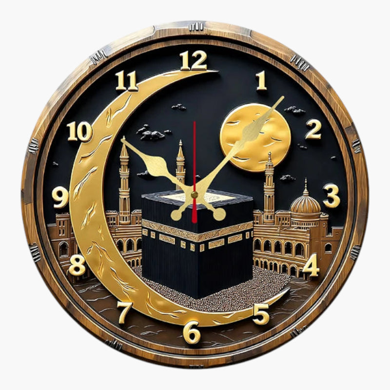Horloge murale arabe 25 cm