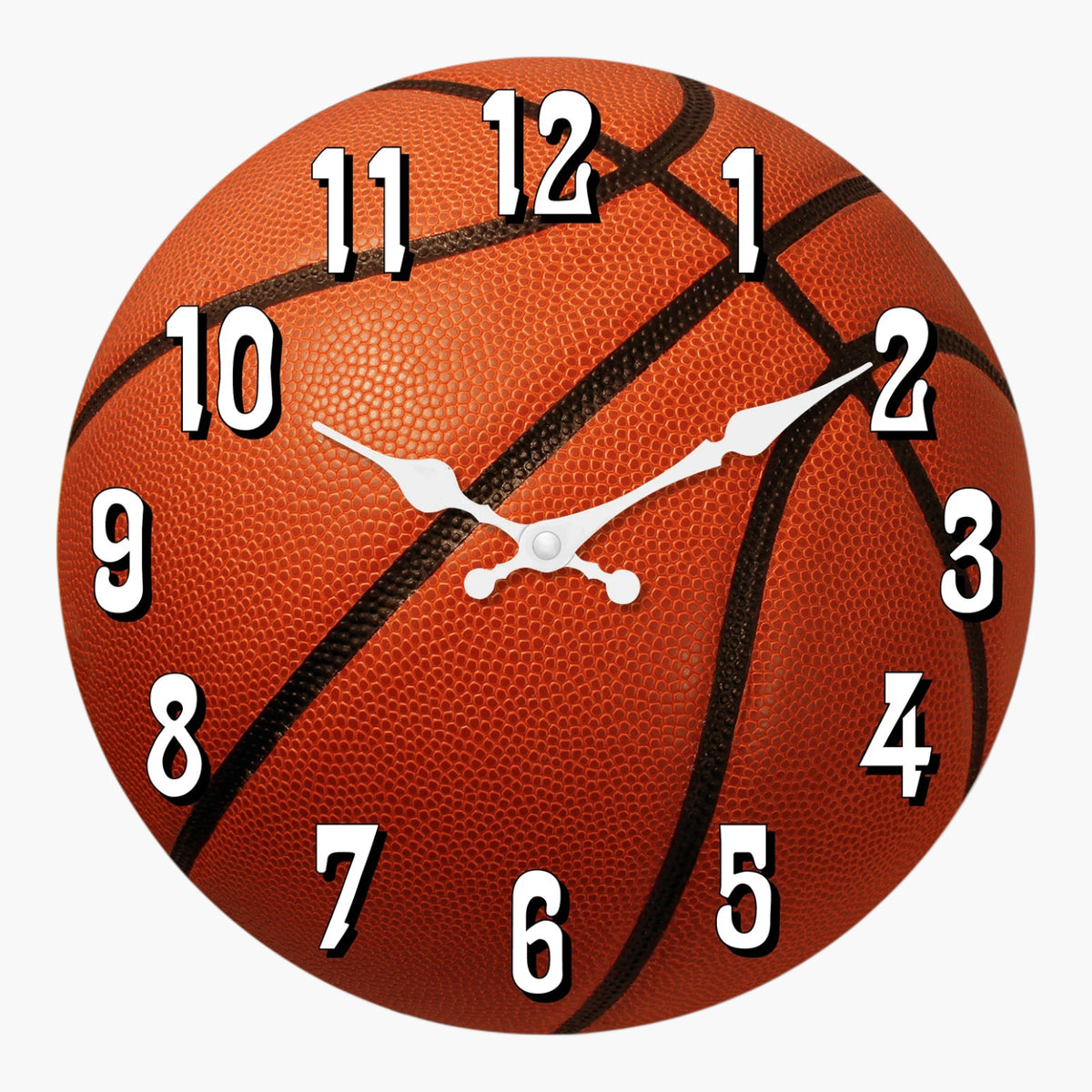 Horloge murale basketball