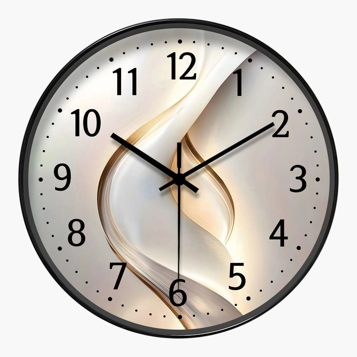 Horloge murale beige 40 cm