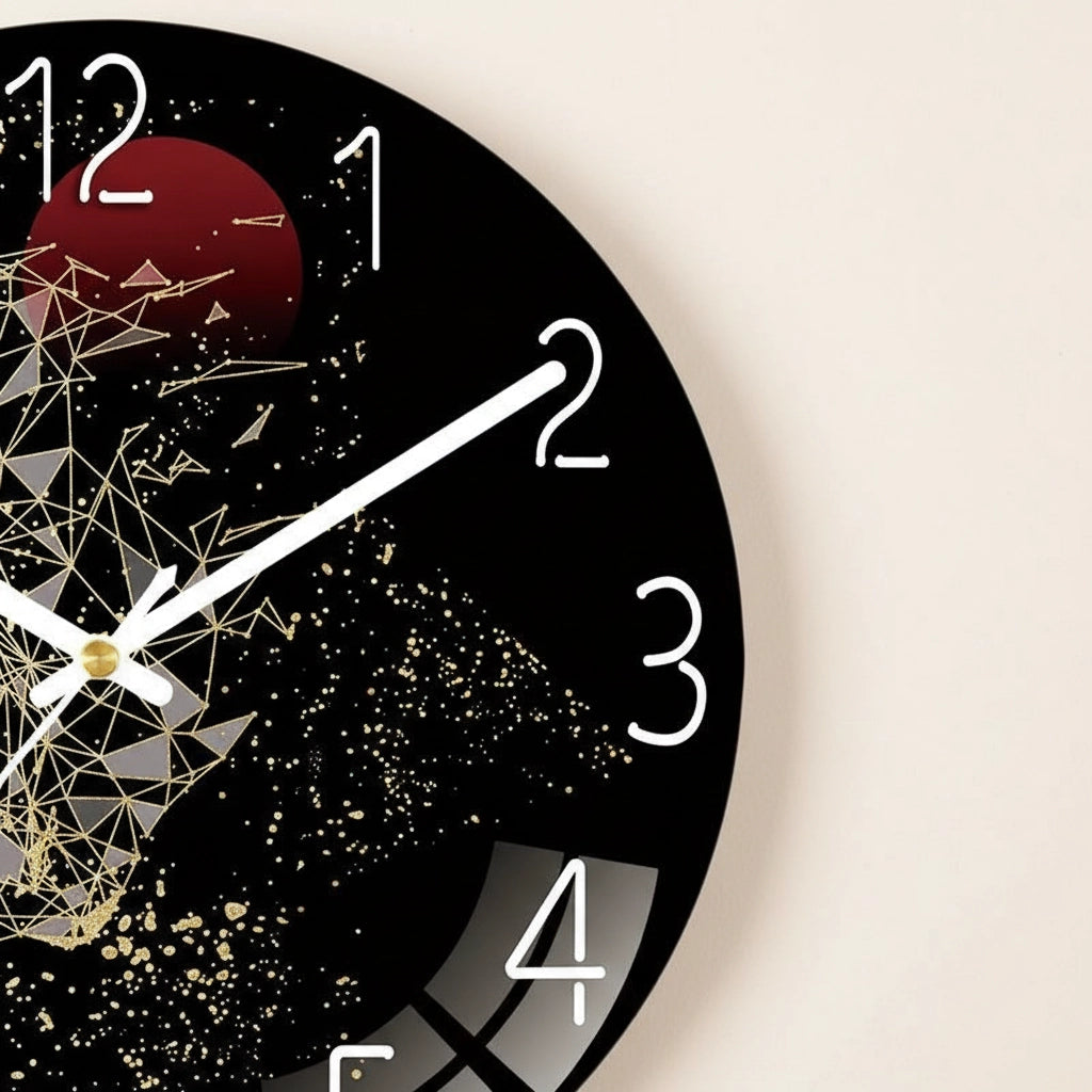 Horloge murale cheval