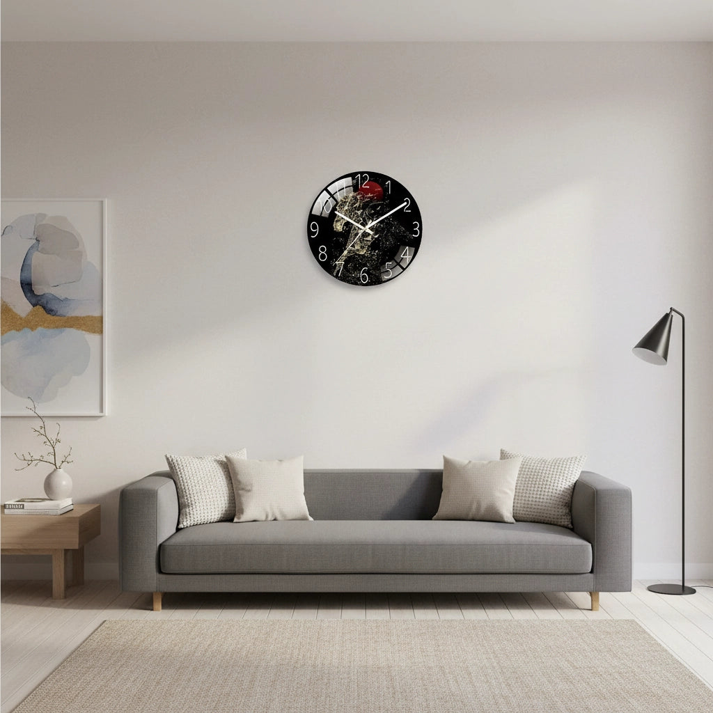 Horloge murale cheval Image