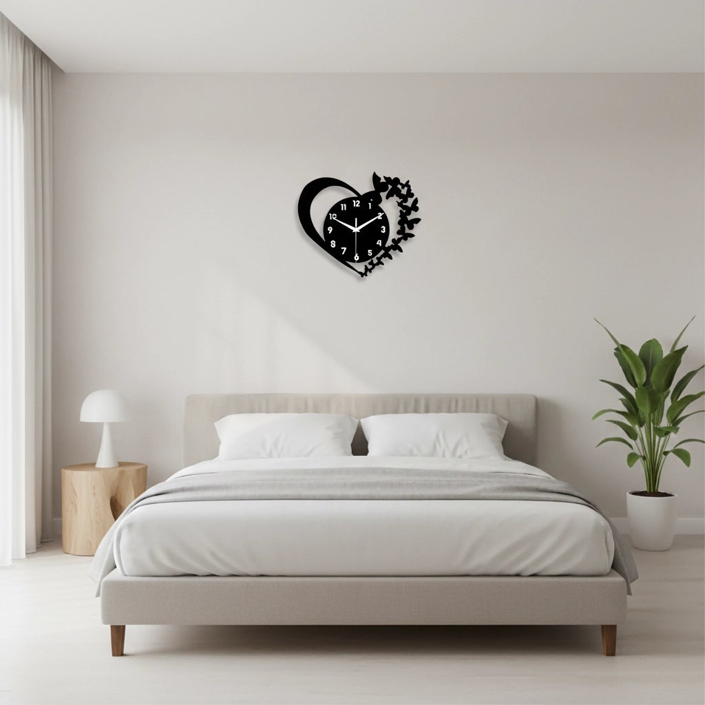 Horloge murale coeur Image