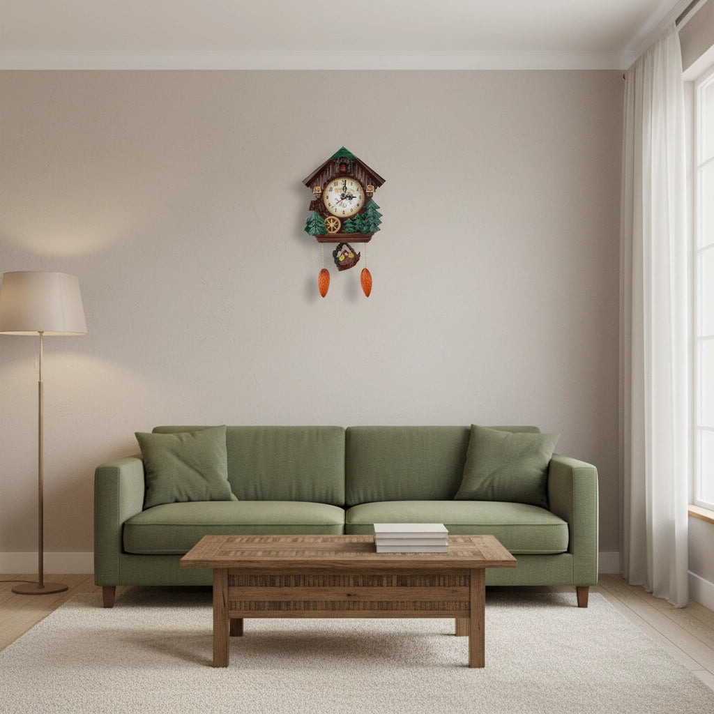 Horloge murale coucou décoratif Image