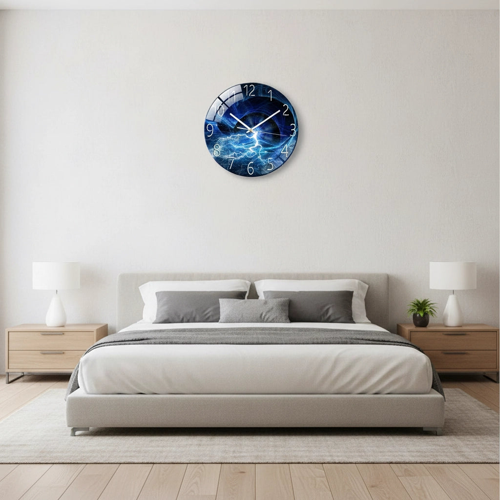 Horloge murale cristal scenic