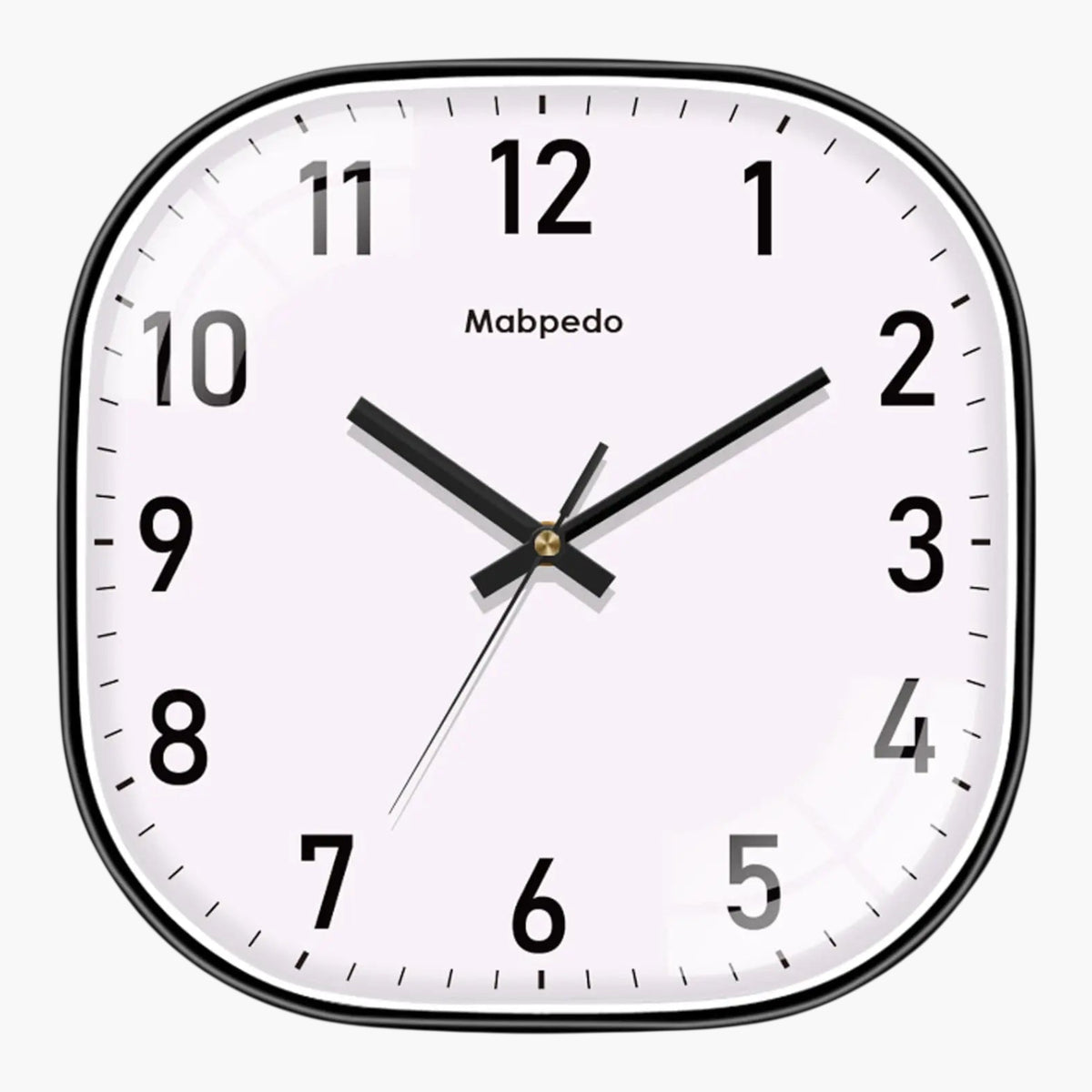 Horloge murale cuisine moderne Blanc & Noir