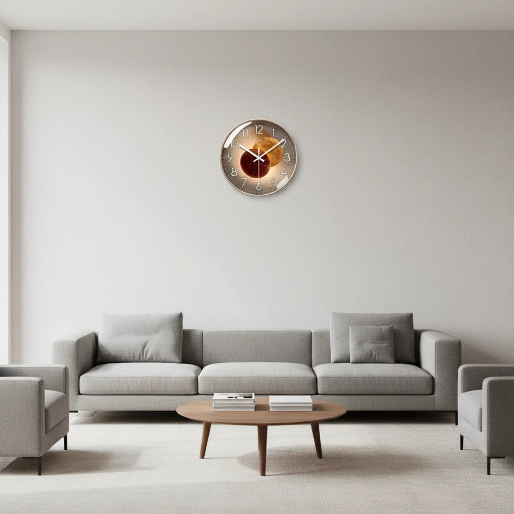 Horloge murale design luxe silencieuse Image