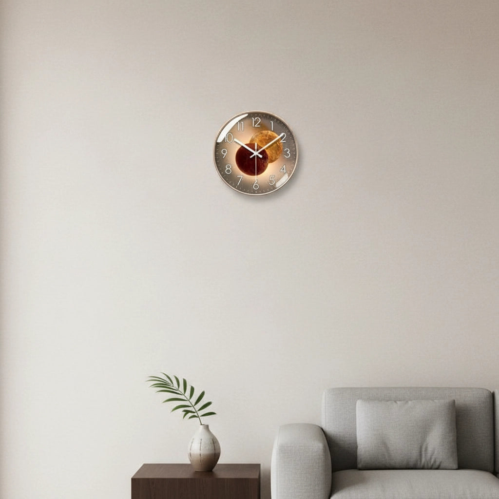 Horloge murale design luxe silencieuse