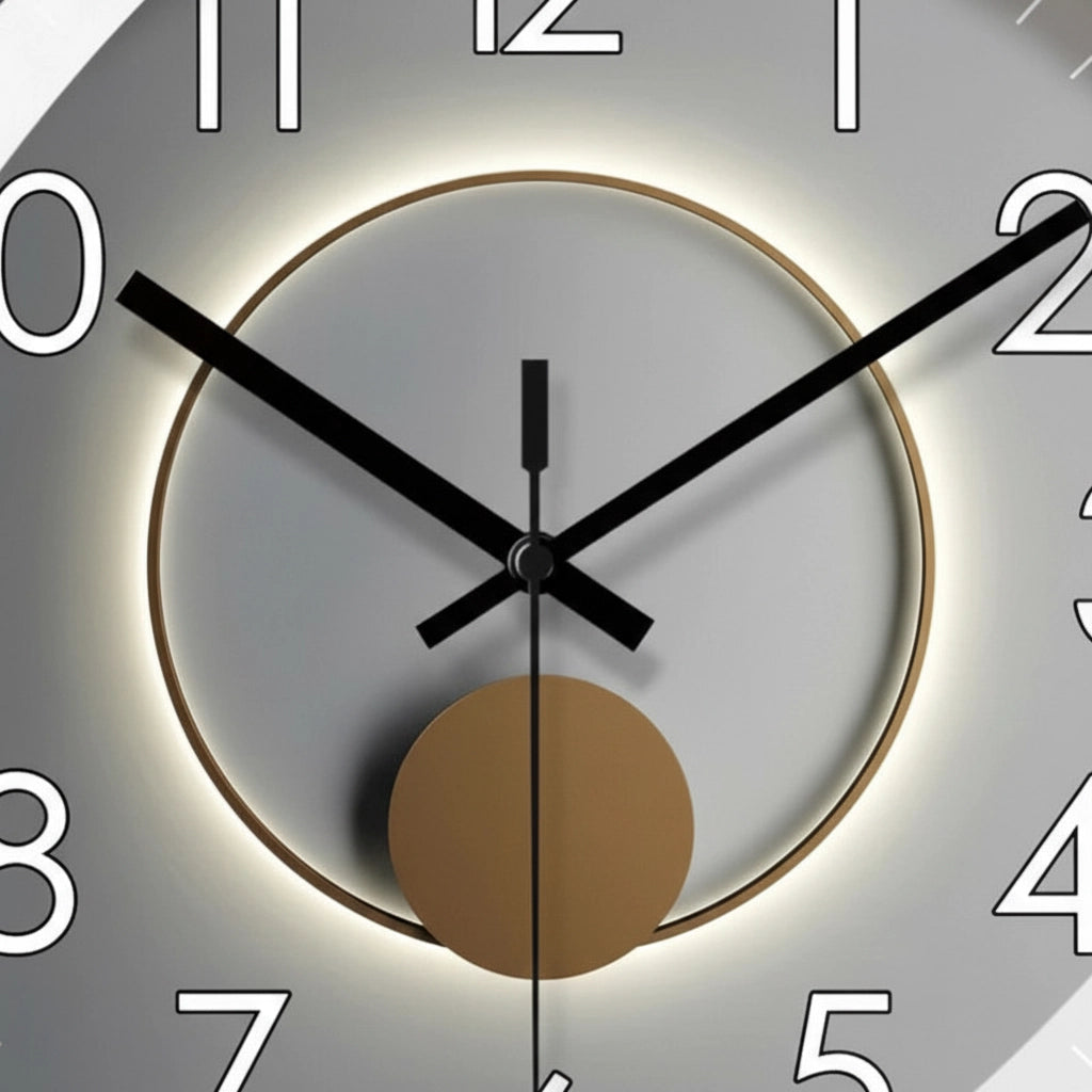 Horloge murale design salon