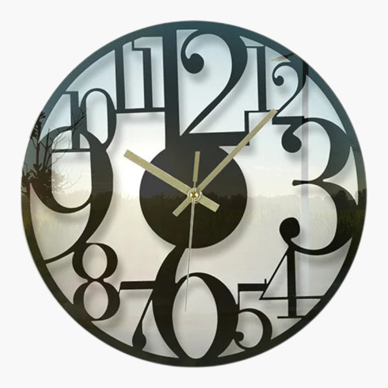 Horloge murale design silencieuse 30 cm