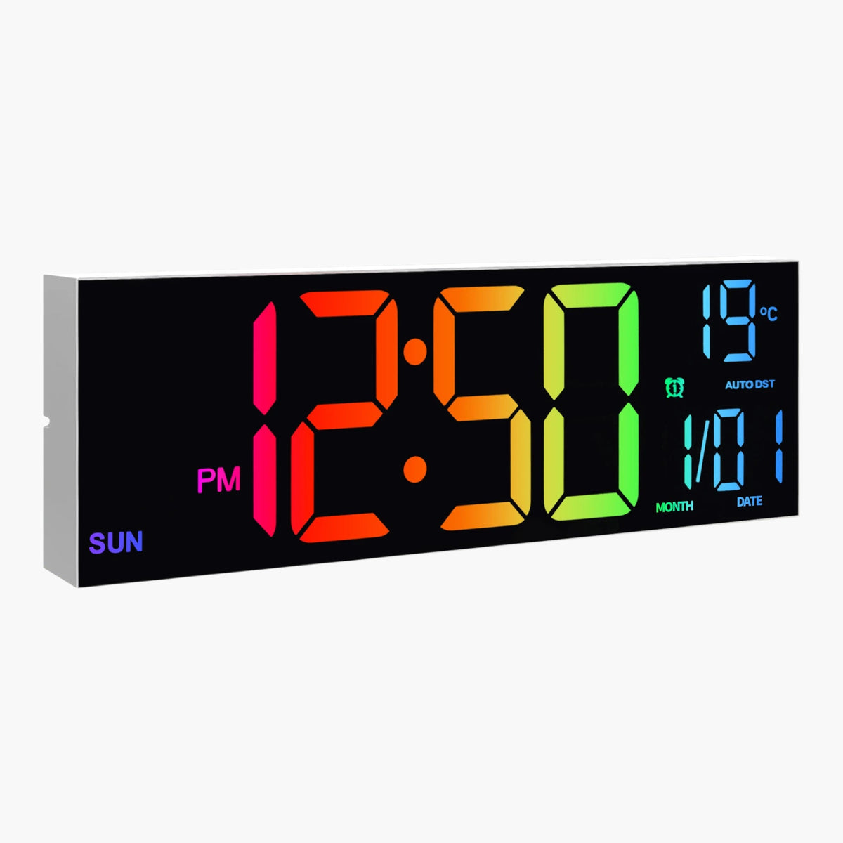 Horloge murale digitale design