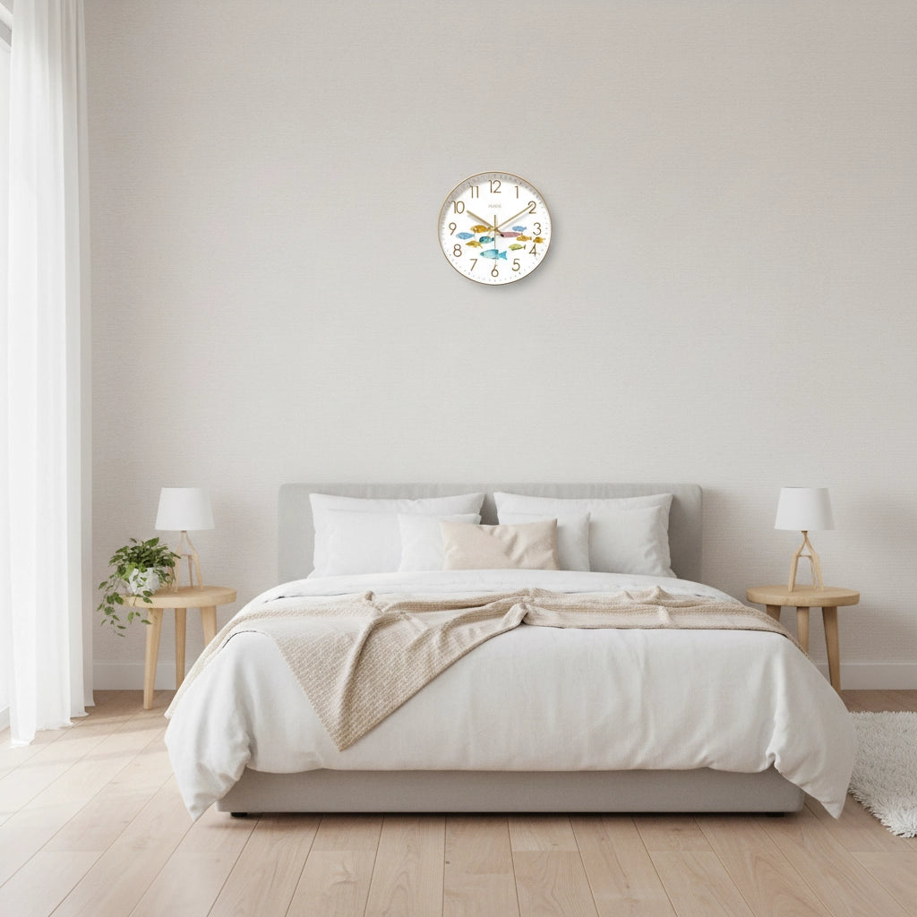 Horloge murale effet aquarium Image