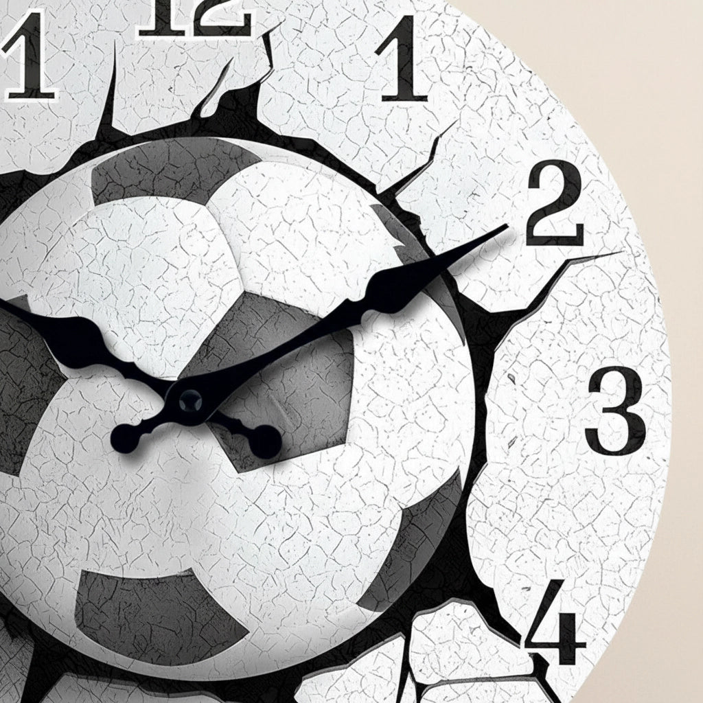 Horloge murale football Image