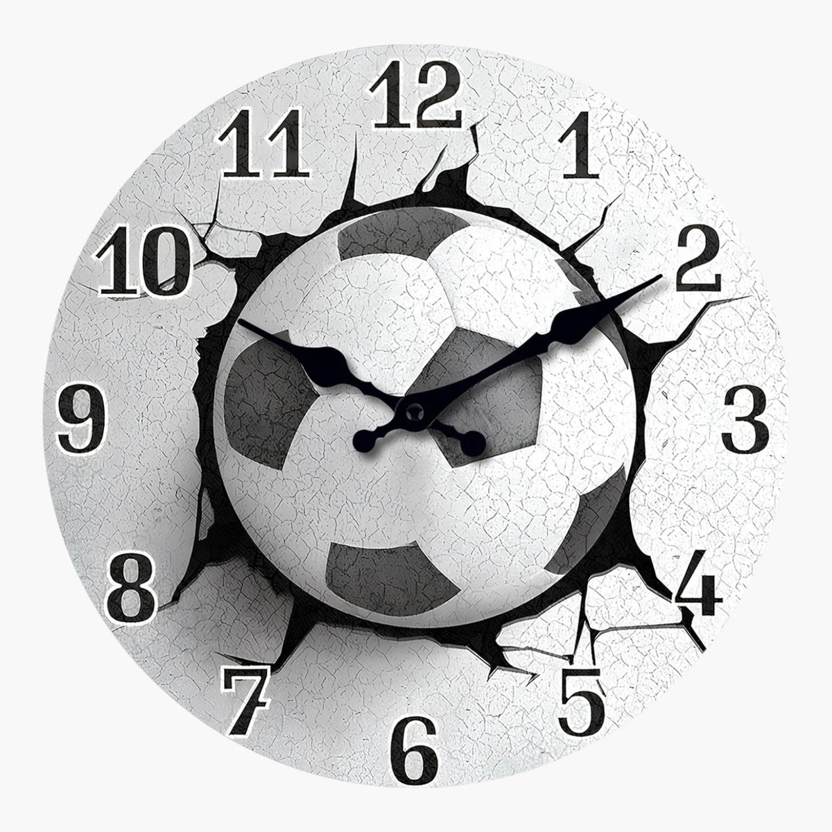 Horloge murale football