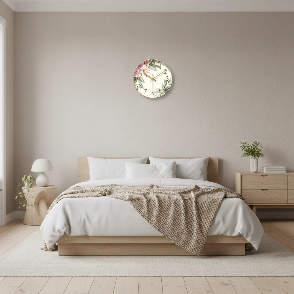 Horloge murale papillon Image