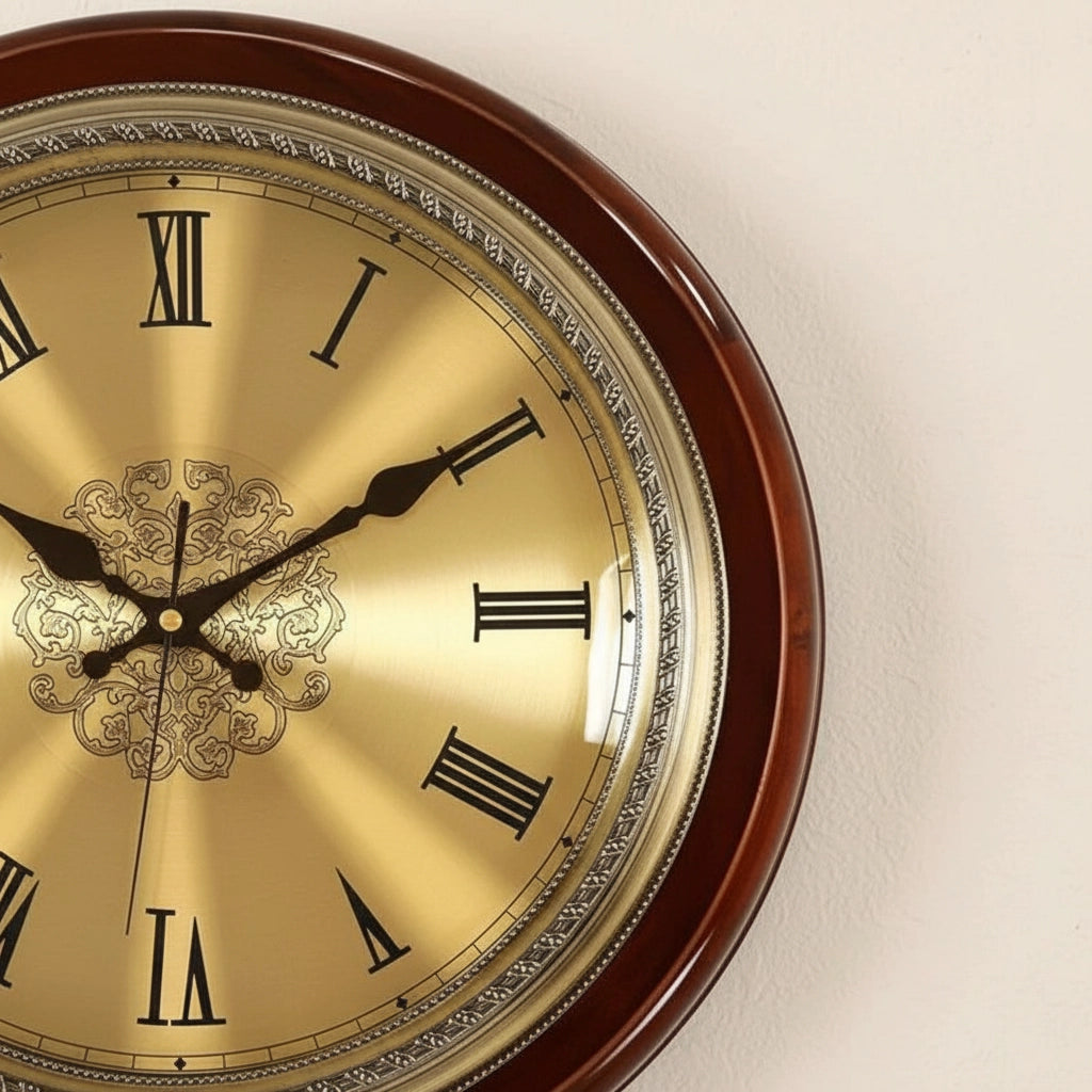 horloge murale salon vintage 30 cm