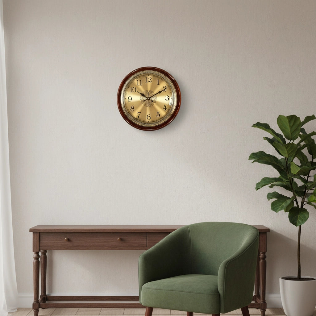 horloge murale salon vintage 30 cm