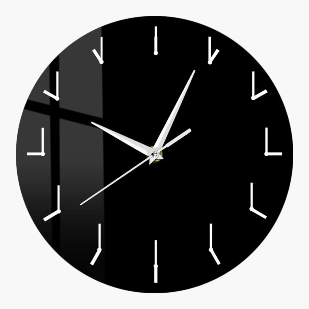 Horloge murale sans chiffre