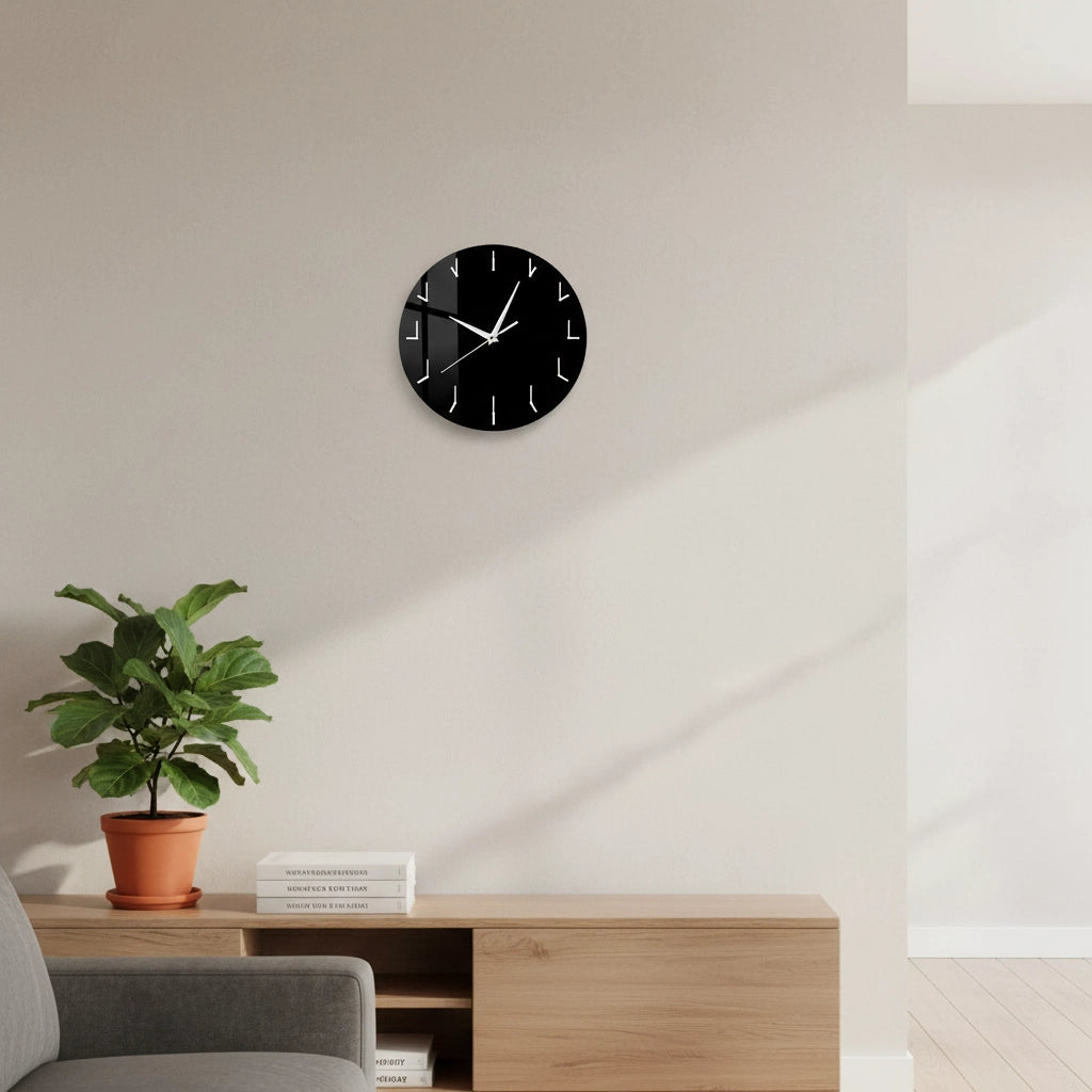 Horloge murale sans chiffre Image