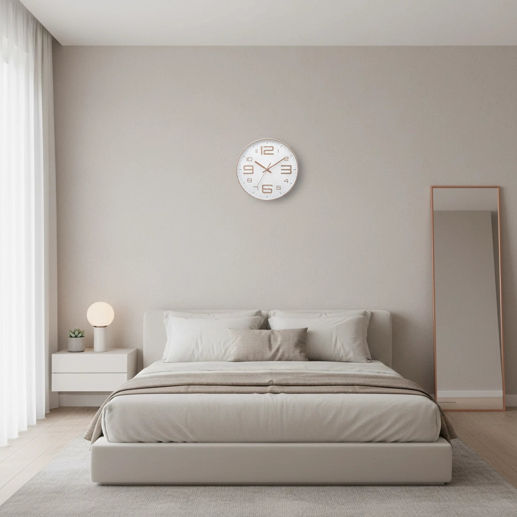 Horloge murale silencieuse 20 cm