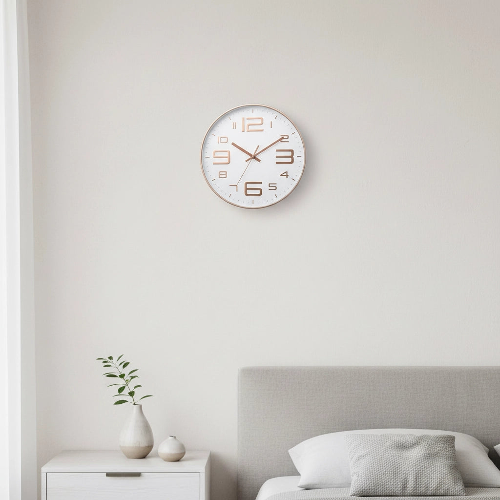 Horloge murale silencieuse 20 cm