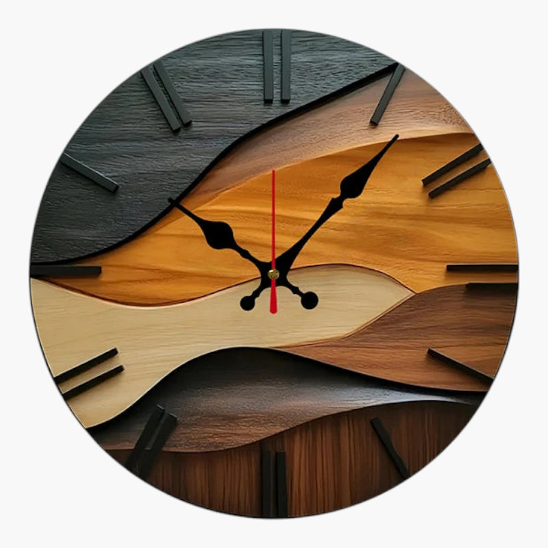 Horloge murale silencieuse 25 cm 25 cm